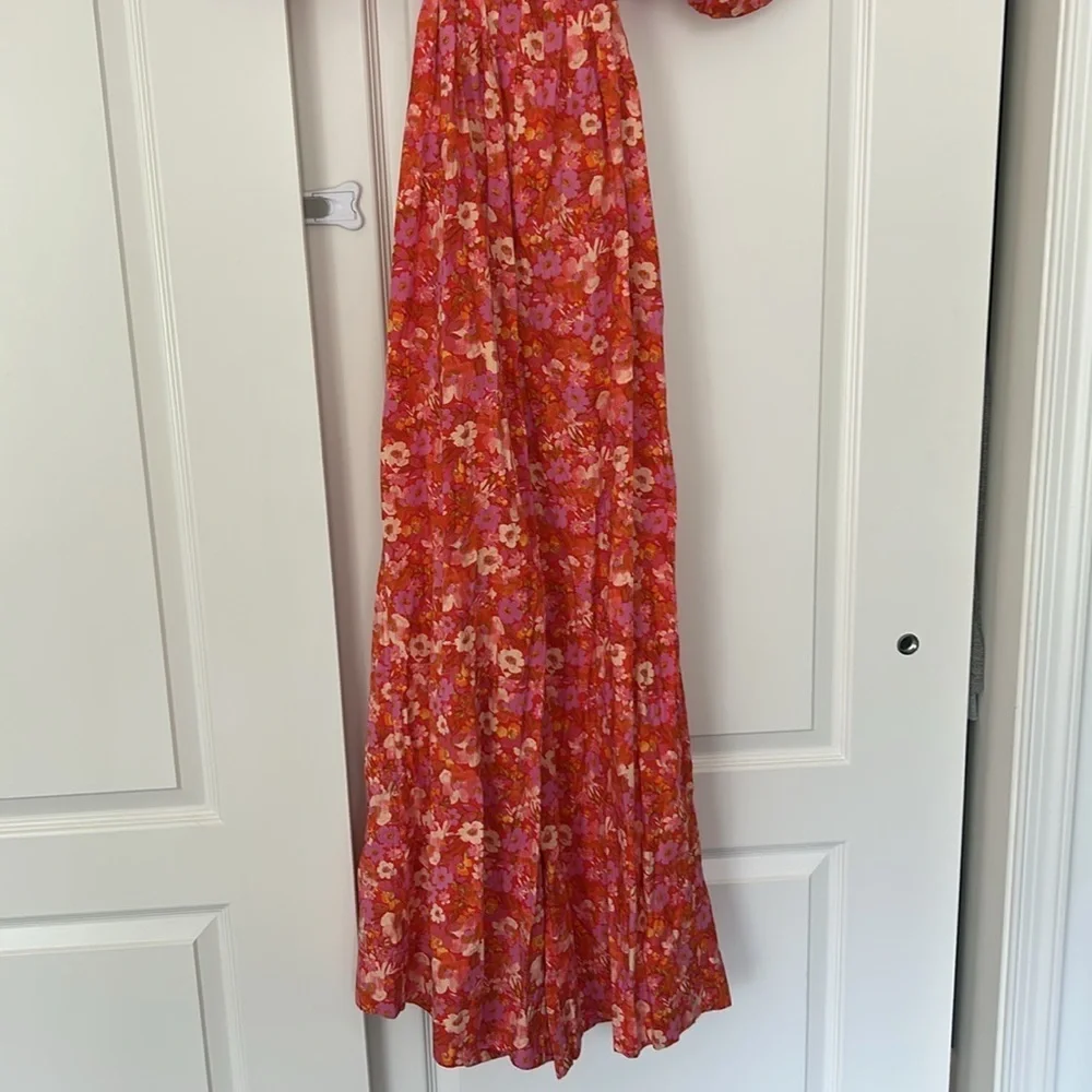 Free People Amy Floral Jumpsuit
